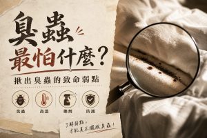 臭蟲最怕什麼？
